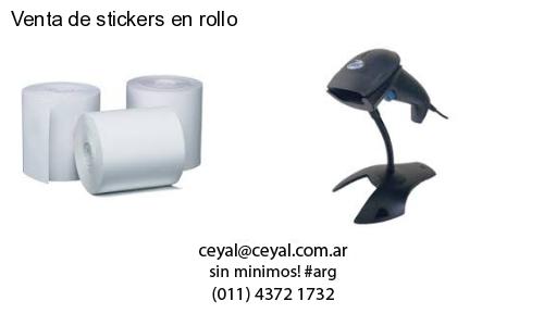 Venta de stickers en rollo