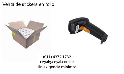 Venta de stickers en rollo