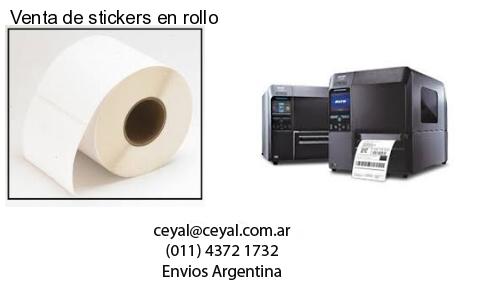 Venta de stickers en rollo