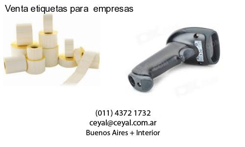 Venta etiquetas para  empresas