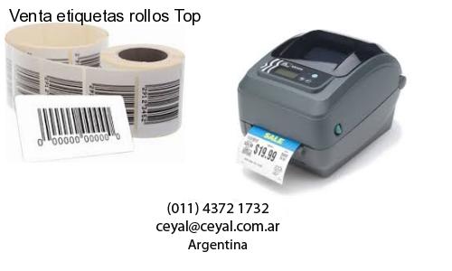 Venta etiquetas rollos Top