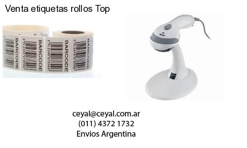 Venta etiquetas rollos Top