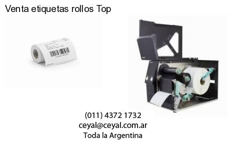 Venta etiquetas rollos Top