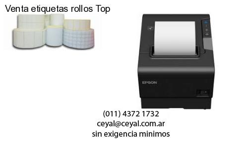 Venta etiquetas rollos Top