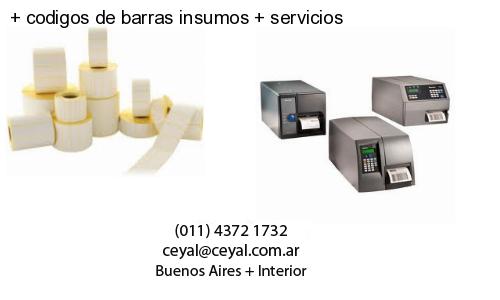   codigos de barras insumos   servicios