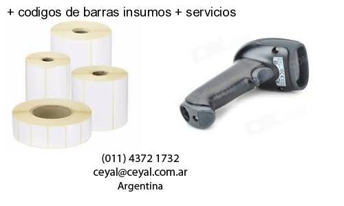   codigos de barras insumos   servicios