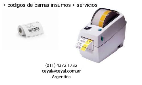   codigos de barras insumos   servicios