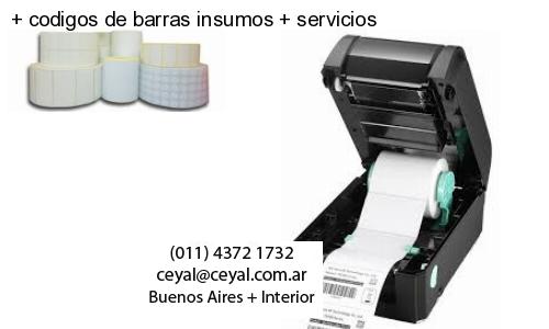   codigos de barras insumos   servicios