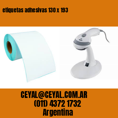 etiquetas adhesivas 130 x 193