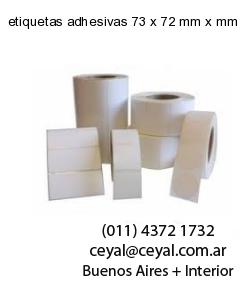 etiquetas adhesivas 73 x 72 mm x mm