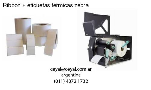 Ribbon   etiquetas termicas zebra