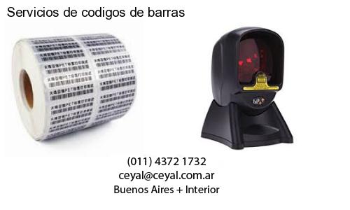 Servicios de codigos de barras