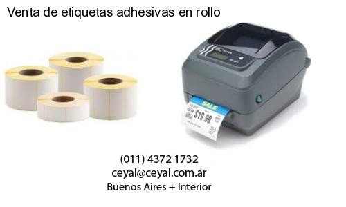 Venta de etiquetas adhesivas en rollo