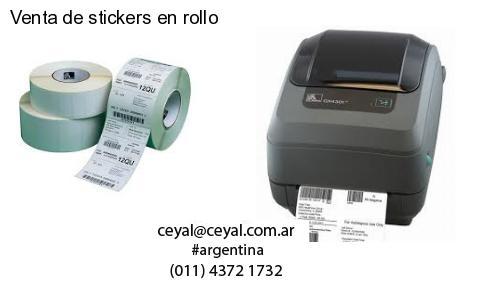 Venta de stickers en rollo