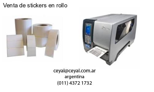 Venta de stickers en rollo