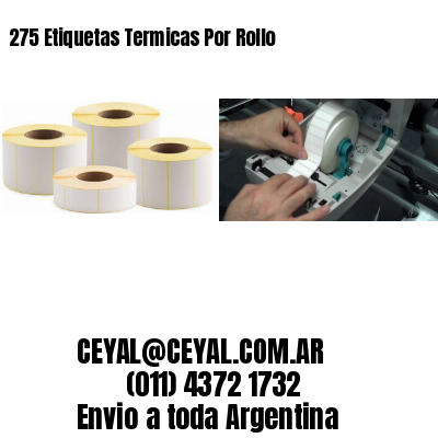 275 Etiquetas Termicas Por Rollo