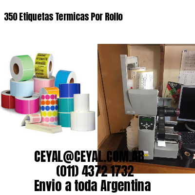 350 Etiquetas Termicas Por Rollo