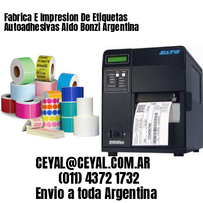 Fabrica E Impresion De Etiquetas Autoadhesivas Aldo Bonzi Argentina