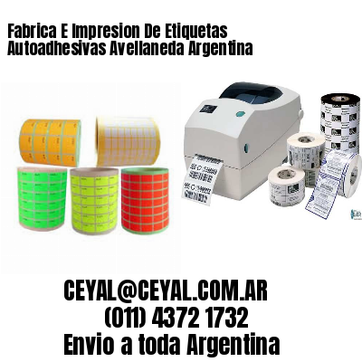 Fabrica E Impresion De Etiquetas Autoadhesivas Avellaneda Argentina