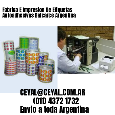 Fabrica E Impresion De Etiquetas Autoadhesivas Balcarce Argentina