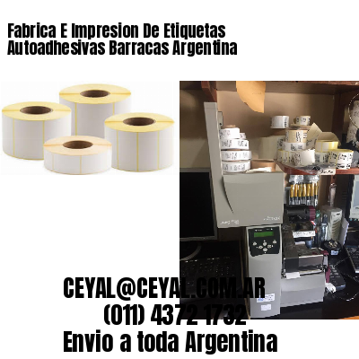 Fabrica E Impresion De Etiquetas Autoadhesivas Barracas Argentina