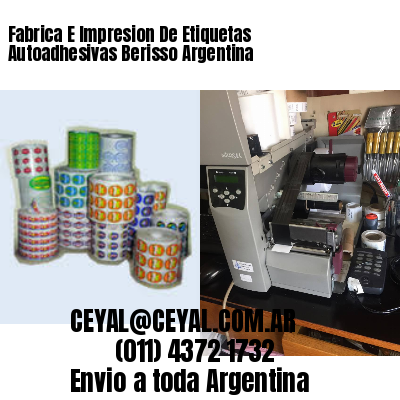 Fabrica E Impresion De Etiquetas Autoadhesivas Berisso Argentina