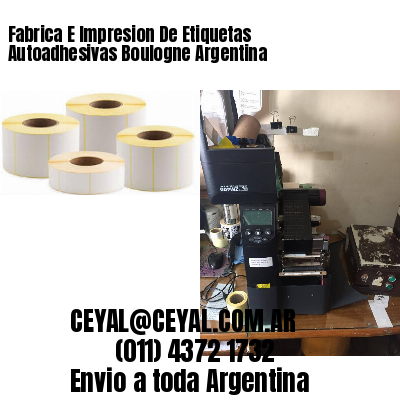 Fabrica E Impresion De Etiquetas Autoadhesivas Boulogne Argentina