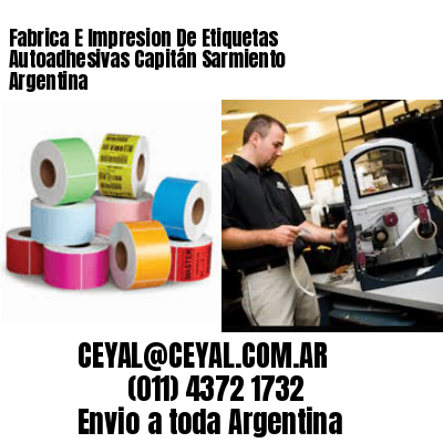 Fabrica E Impresion De Etiquetas Autoadhesivas Capitán Sarmiento Argentina