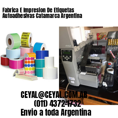 Fabrica E Impresion De Etiquetas Autoadhesivas Catamarca Argentina