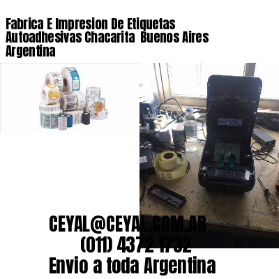 Fabrica E Impresion De Etiquetas Autoadhesivas Chacarita  Buenos Aires Argentina