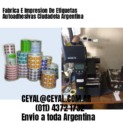 Fabrica E Impresion De Etiquetas Autoadhesivas Ciudadela Argentina