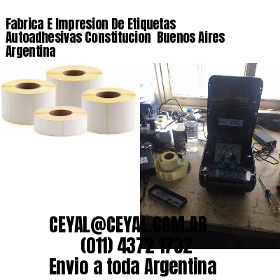 Fabrica E Impresion De Etiquetas Autoadhesivas Constitucion  Buenos Aires Argentina