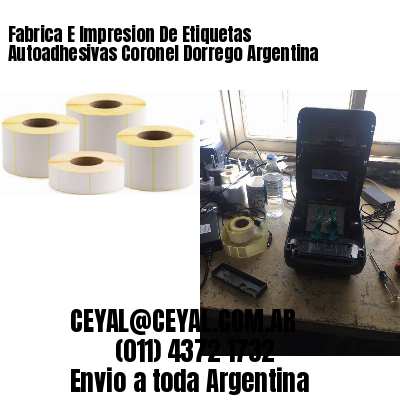 Fabrica E Impresion De Etiquetas Autoadhesivas Coronel Dorrego Argentina