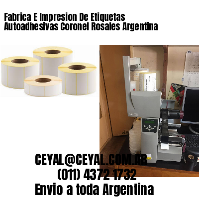Fabrica E Impresion De Etiquetas Autoadhesivas Coronel Rosales Argentina