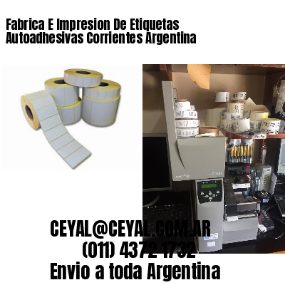 Fabrica E Impresion De Etiquetas Autoadhesivas Corrientes Argentina