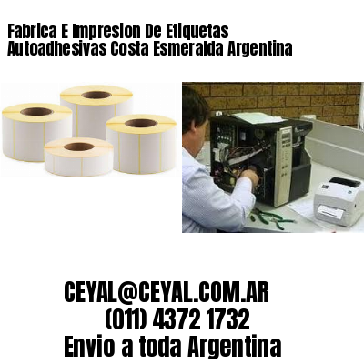 Fabrica E Impresion De Etiquetas Autoadhesivas Costa Esmeralda Argentina