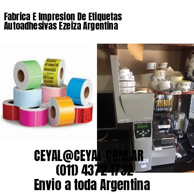 Fabrica E Impresion De Etiquetas Autoadhesivas Ezeiza Argentina