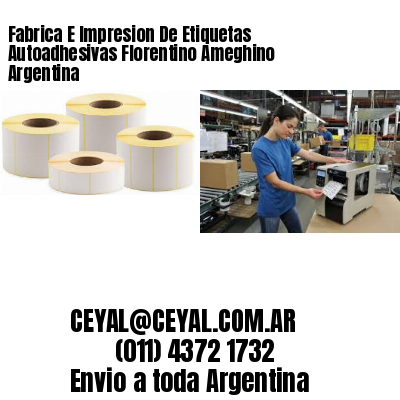 Fabrica E Impresion De Etiquetas Autoadhesivas Florentino Ameghino Argentina