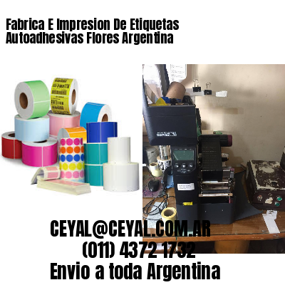 Fabrica E Impresion De Etiquetas Autoadhesivas Flores Argentina