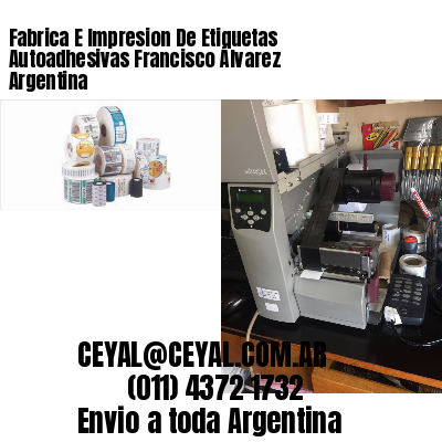 Fabrica E Impresion De Etiquetas Autoadhesivas Francisco Álvarez Argentina