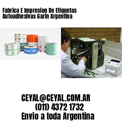 Fabrica E Impresion De Etiquetas Autoadhesivas Garín Argentina