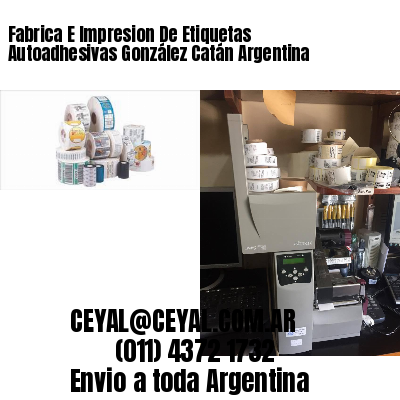 Fabrica E Impresion De Etiquetas Autoadhesivas González Catán Argentina