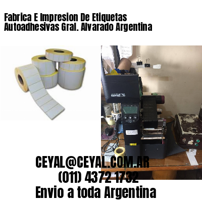 Fabrica E Impresion De Etiquetas Autoadhesivas Gral. Alvarado Argentina