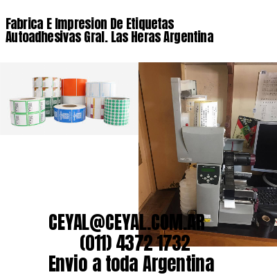 Fabrica E Impresion De Etiquetas Autoadhesivas Gral. Las Heras Argentina