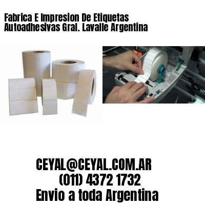 Fabrica E Impresion De Etiquetas Autoadhesivas Gral. Lavalle Argentina