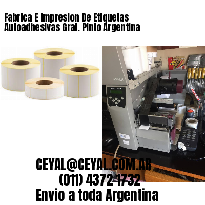 Fabrica E Impresion De Etiquetas Autoadhesivas Gral. Pinto Argentina