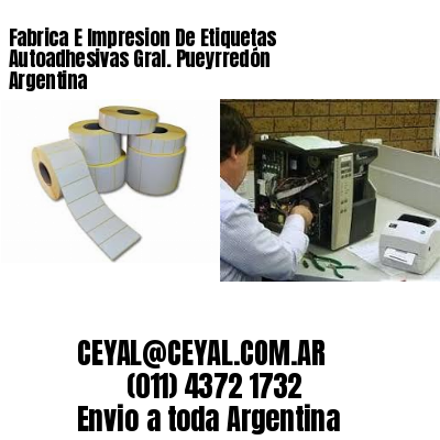 Fabrica E Impresion De Etiquetas Autoadhesivas Gral. Pueyrredón Argentina