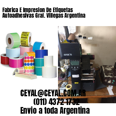 Fabrica E Impresion De Etiquetas Autoadhesivas Gral. Villegas Argentina