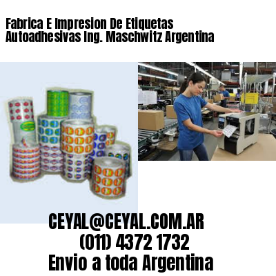 Fabrica E Impresion De Etiquetas Autoadhesivas Ing. Maschwitz Argentina