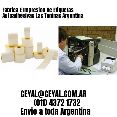 Fabrica E Impresion De Etiquetas Autoadhesivas Las Toninas Argentina